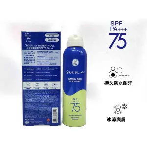 冰爽持久防曬噴霧 Sunplay Watery Cool Body Mist Sunblock SPF75 PA     150ml
