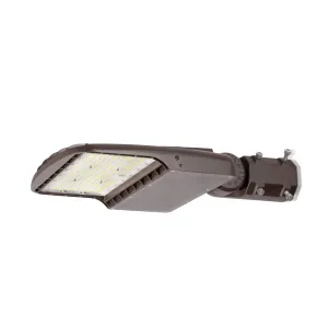 100W LED Parking Lot Light - Split Fit Mount - 14,000lm - 100/277VAC Shorting Cap - 5000K - DLC 5.1
