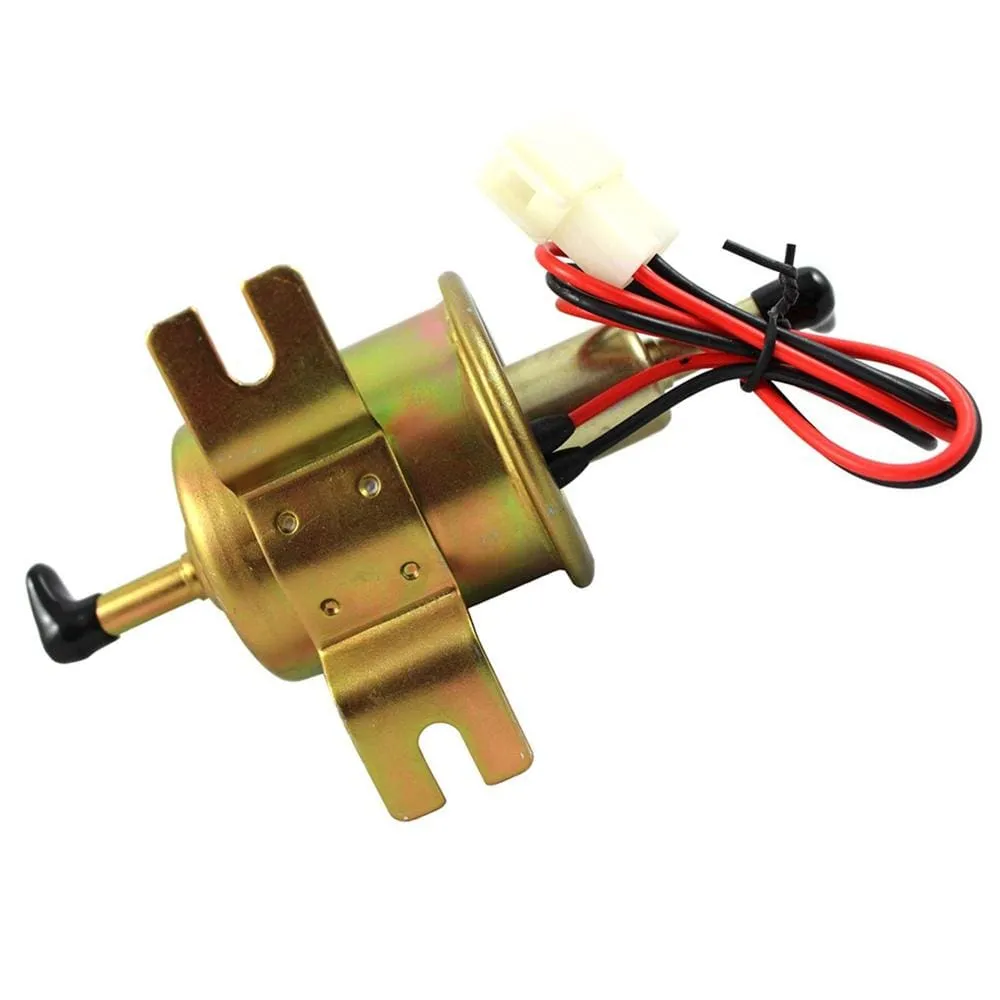 12V Electric Fuel Pump Low Pressure Bolt Fixing Wire Metal Gasoline Petrol Diesel Oil Pumps For Car Motorcycle