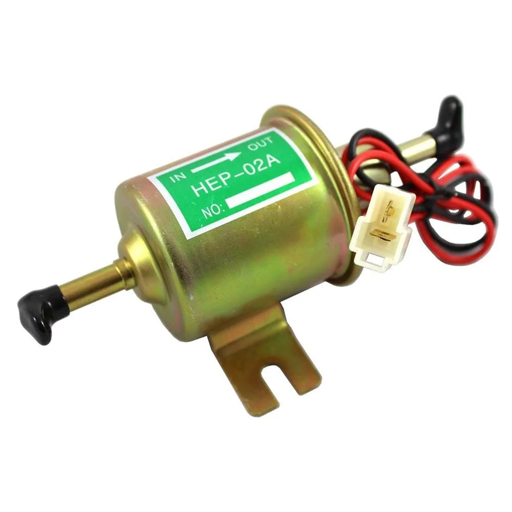 12V Electric Fuel Pump Low Pressure Bolt Fixing Wire Metal Gasoline Petrol Diesel Oil Pumps For Car Motorcycle