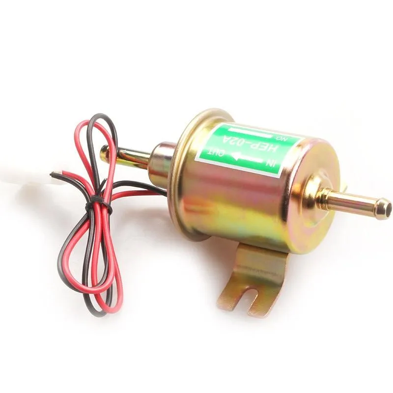 12V Electric Fuel Pump Low Pressure Bolt Fixing Wire Metal Gasoline Petrol Diesel Oil Pumps For Car Motorcycle