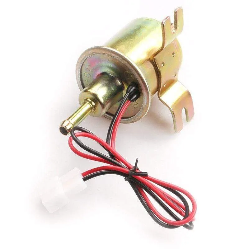 12V Electric Fuel Pump Low Pressure Bolt Fixing Wire Metal Gasoline Petrol Diesel Oil Pumps For Car Motorcycle