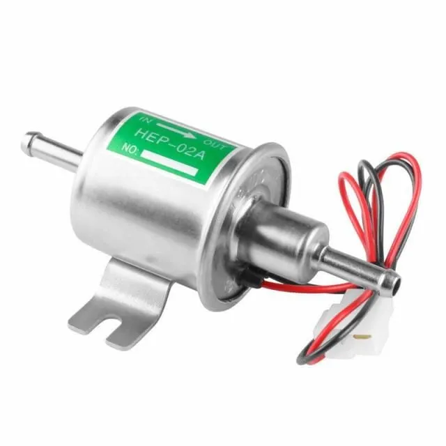 12V Electric Fuel Pump Low Pressure Bolt Fixing Wire Metal Gasoline Petrol Diesel Oil Pumps For Car Motorcycle