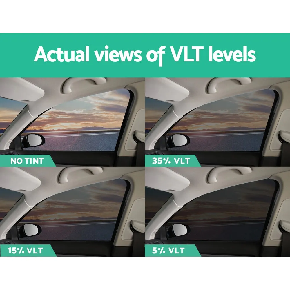 15% VLT Car Home Window Tint 30m Black UV Resistant - Giantz
