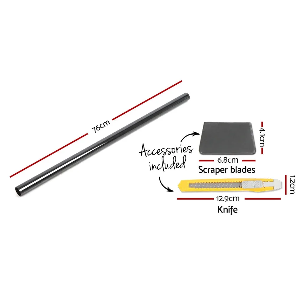 15% VLT UV Resistant Window Tint Film Roll 76cm x 7m Giantz