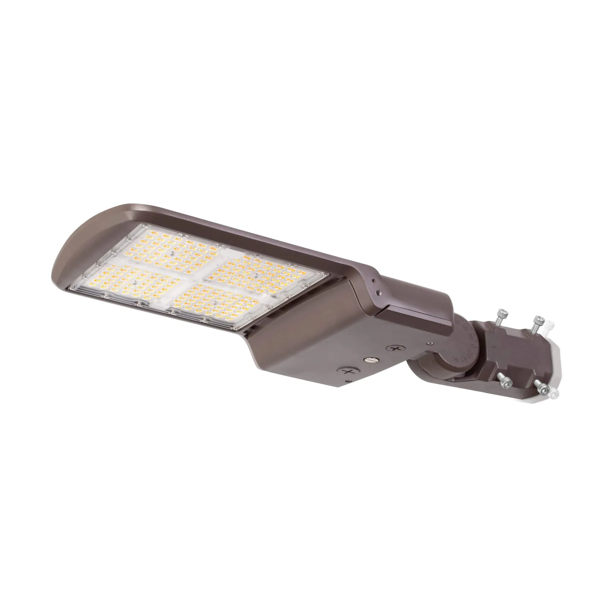 150W/120W/80W LED Area Light With Split Fit Mount - 3K/4K/5K CCT - 100-277VAC