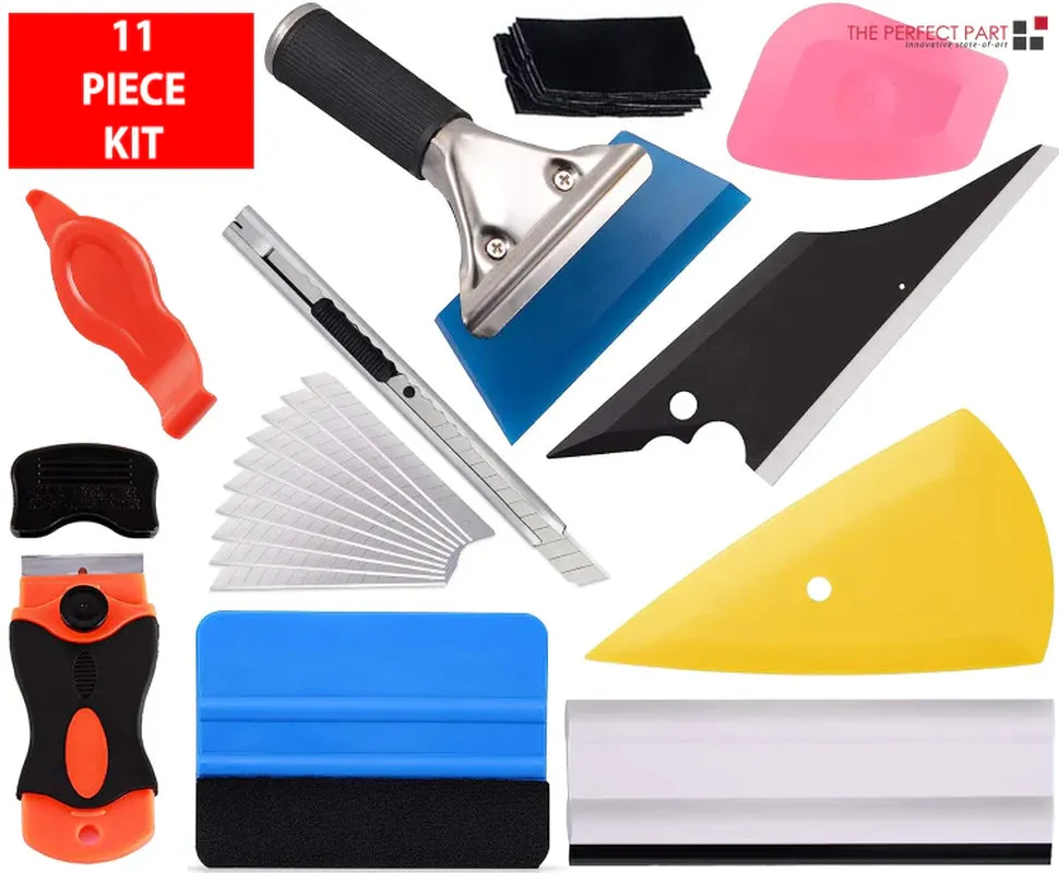 29-Piece Window Tint Tool Kit – Scraper, Squeegee & Installation Tools