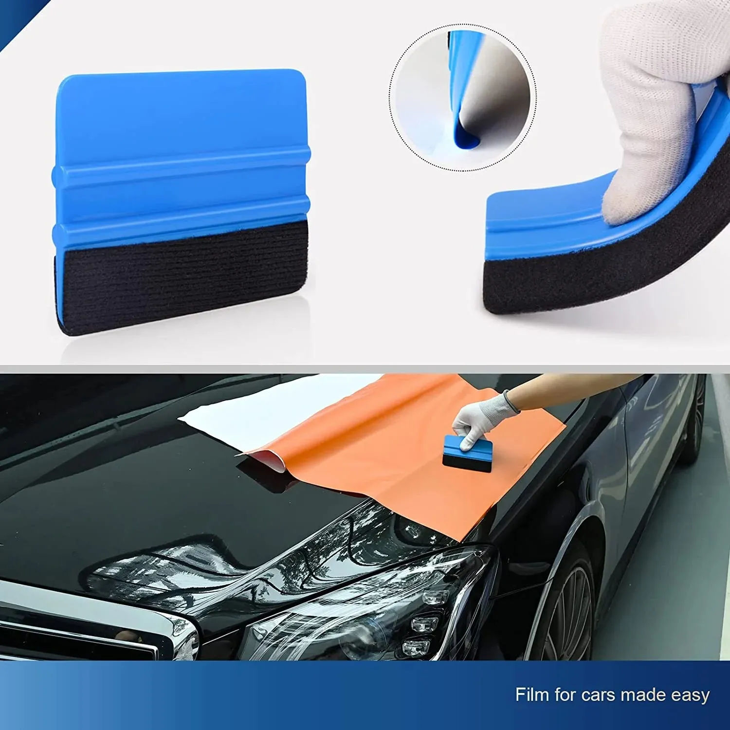 29-Piece Window Tint Tool Kit – Scraper, Squeegee & Installation Tools