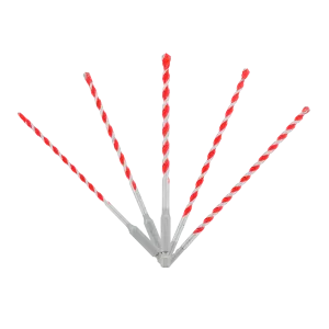 5 pc SPEEDemon™ Red Granite Carbide-Tipped Hammer Drill Bit Set (5-Piece)