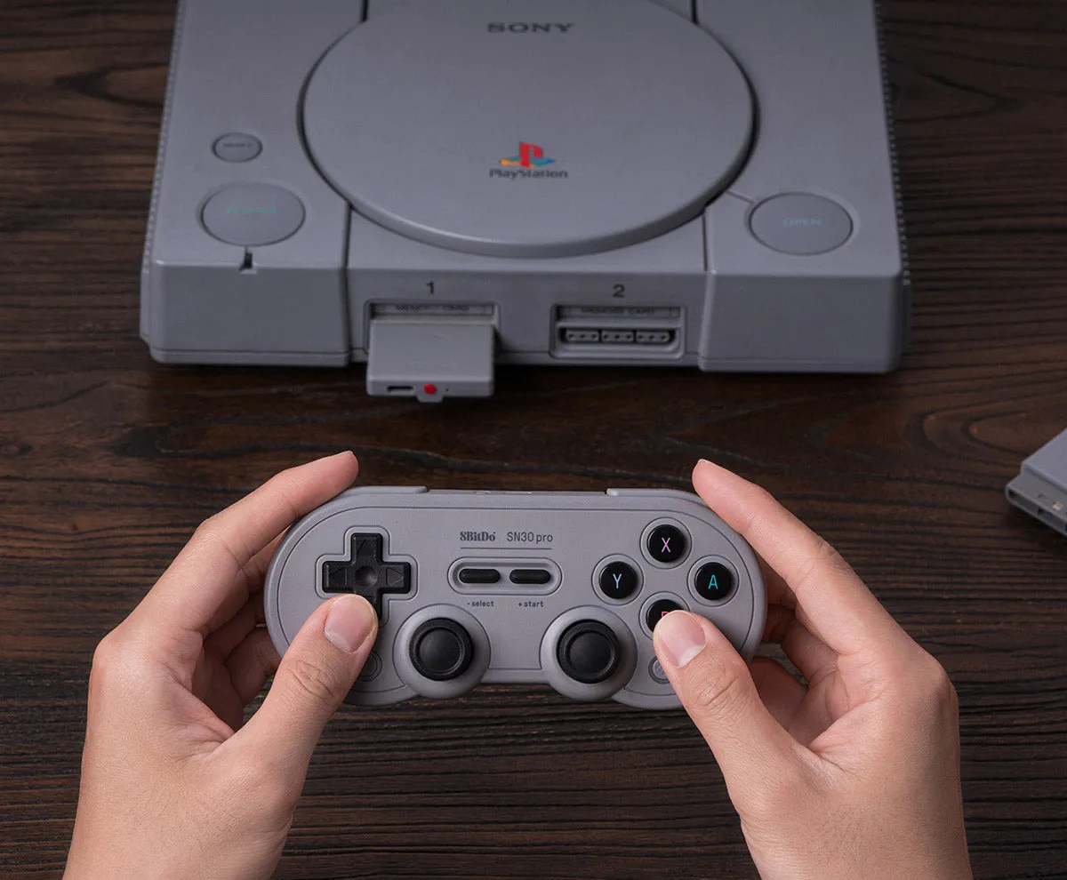 8bitdo Retro Receiver for PS1/ PS2/ Windows (83KA)