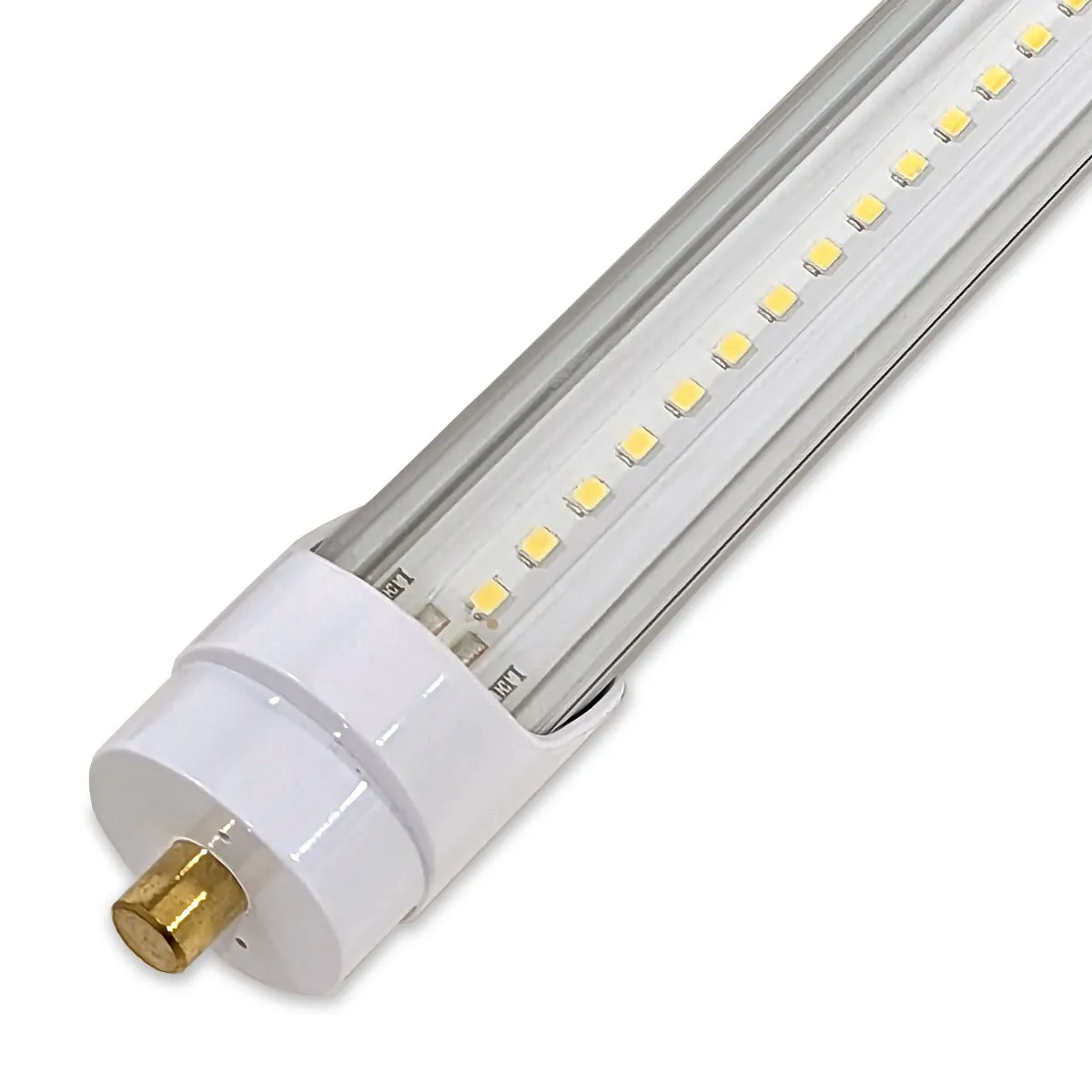 8ft LED Tube - 40W / 7,200 lm - Ballast Bypass