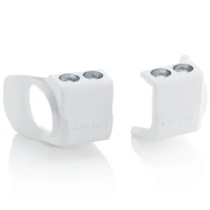 Acerbis Fork Shoe Cover - KTM White