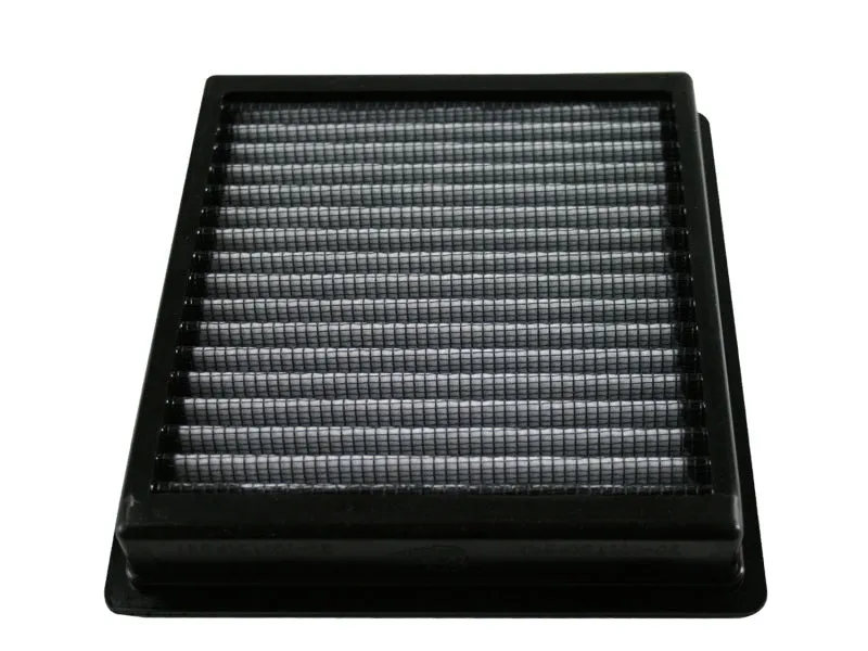 aFe Power Magnum FLOW Pro DRY S Air Filter Element - Panel - Synthetic - White - Infiniti G25/G37/Q40 2005-15 - (Pair)