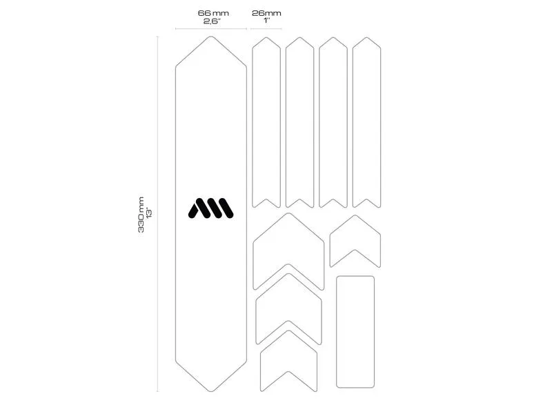 All Mountain Style - Gold Couture Frame Guard