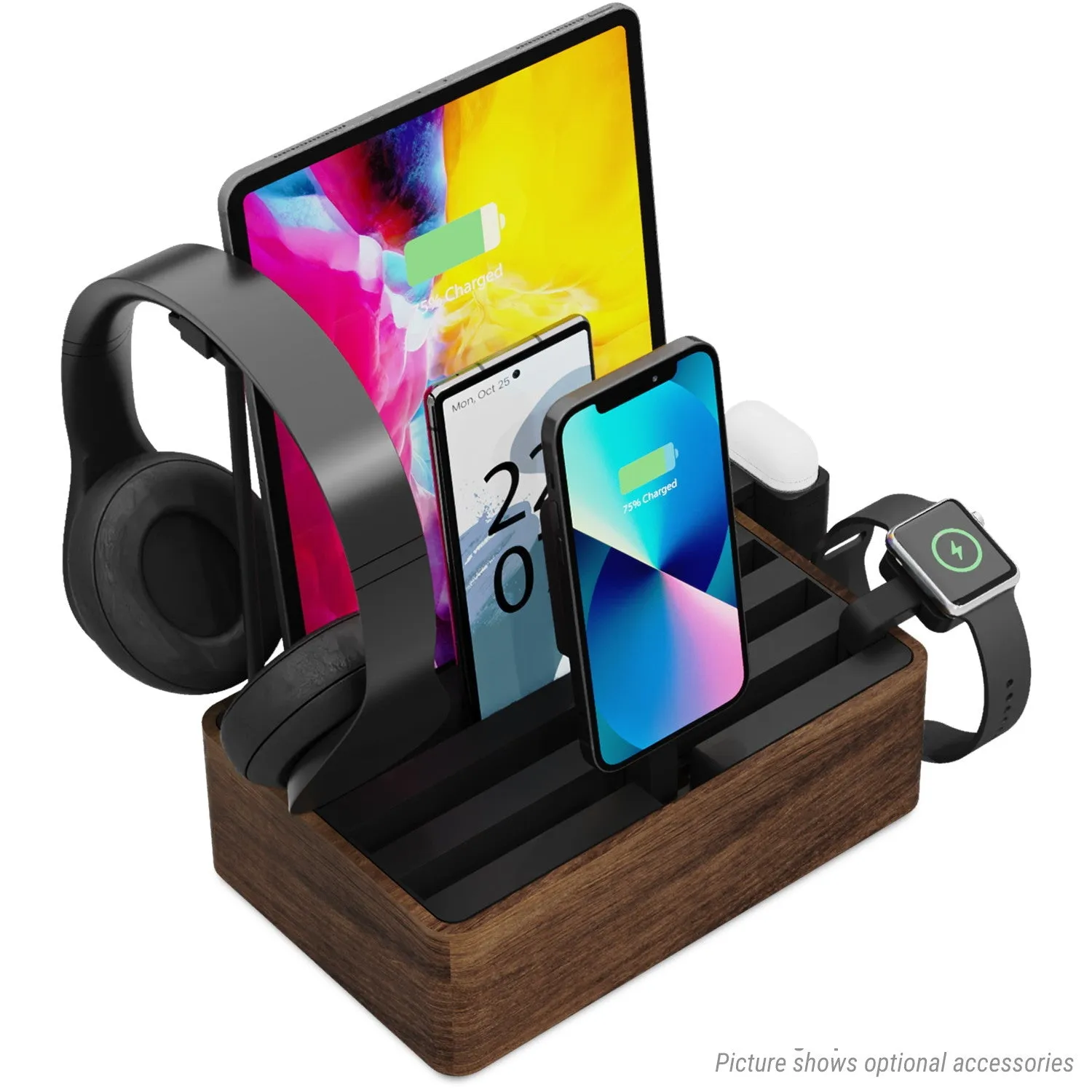 ALLDOCK Classic Walnut & Black