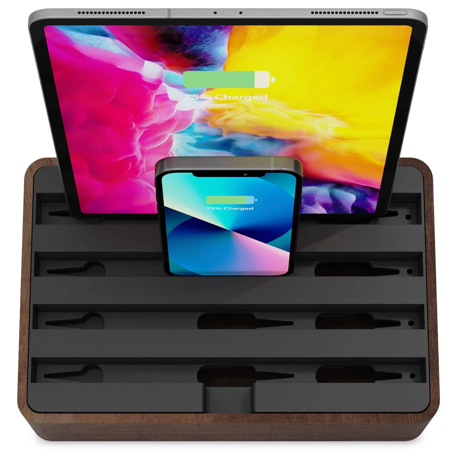 ALLDOCK Classic Walnut & Black