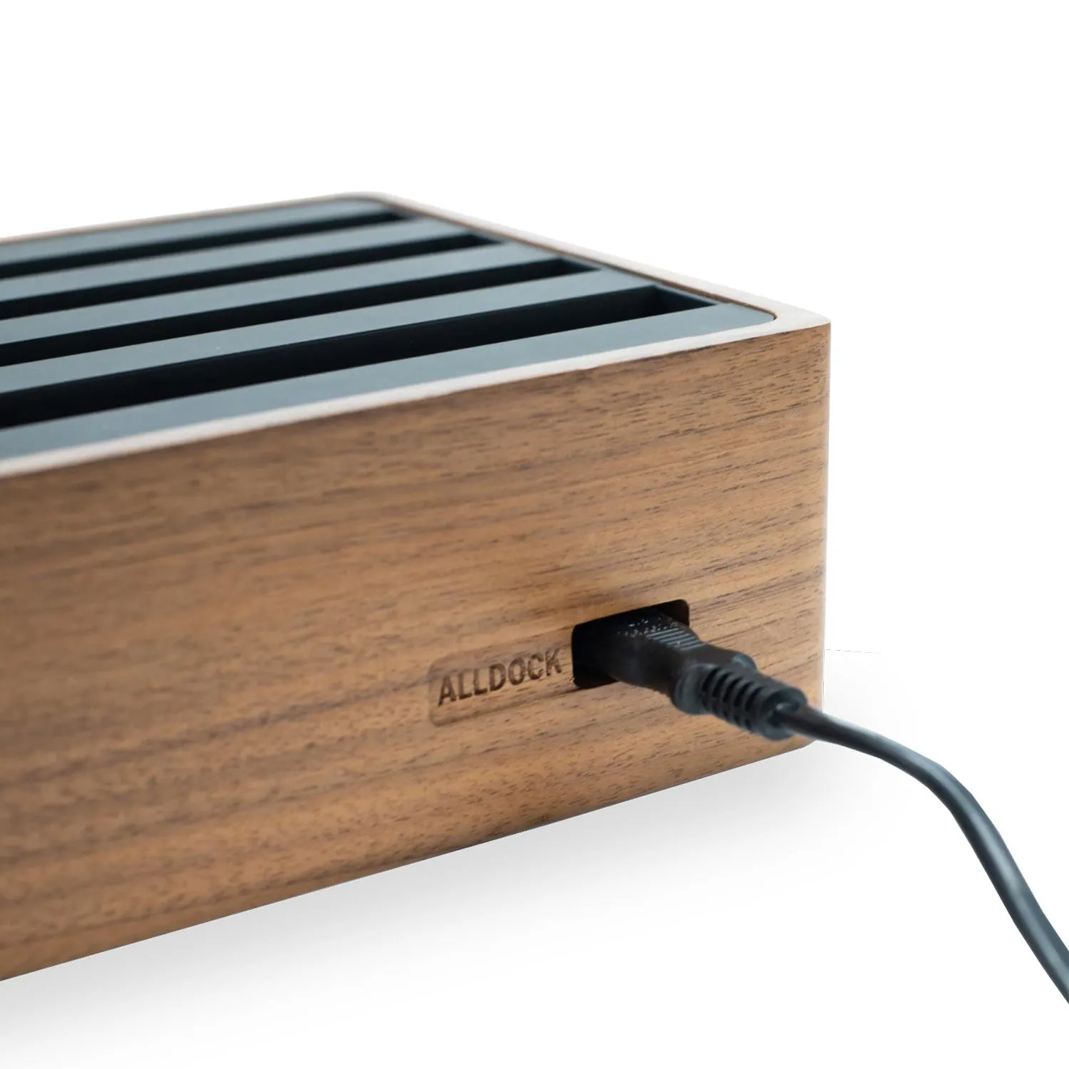 ALLDOCK Classic Walnut & Black