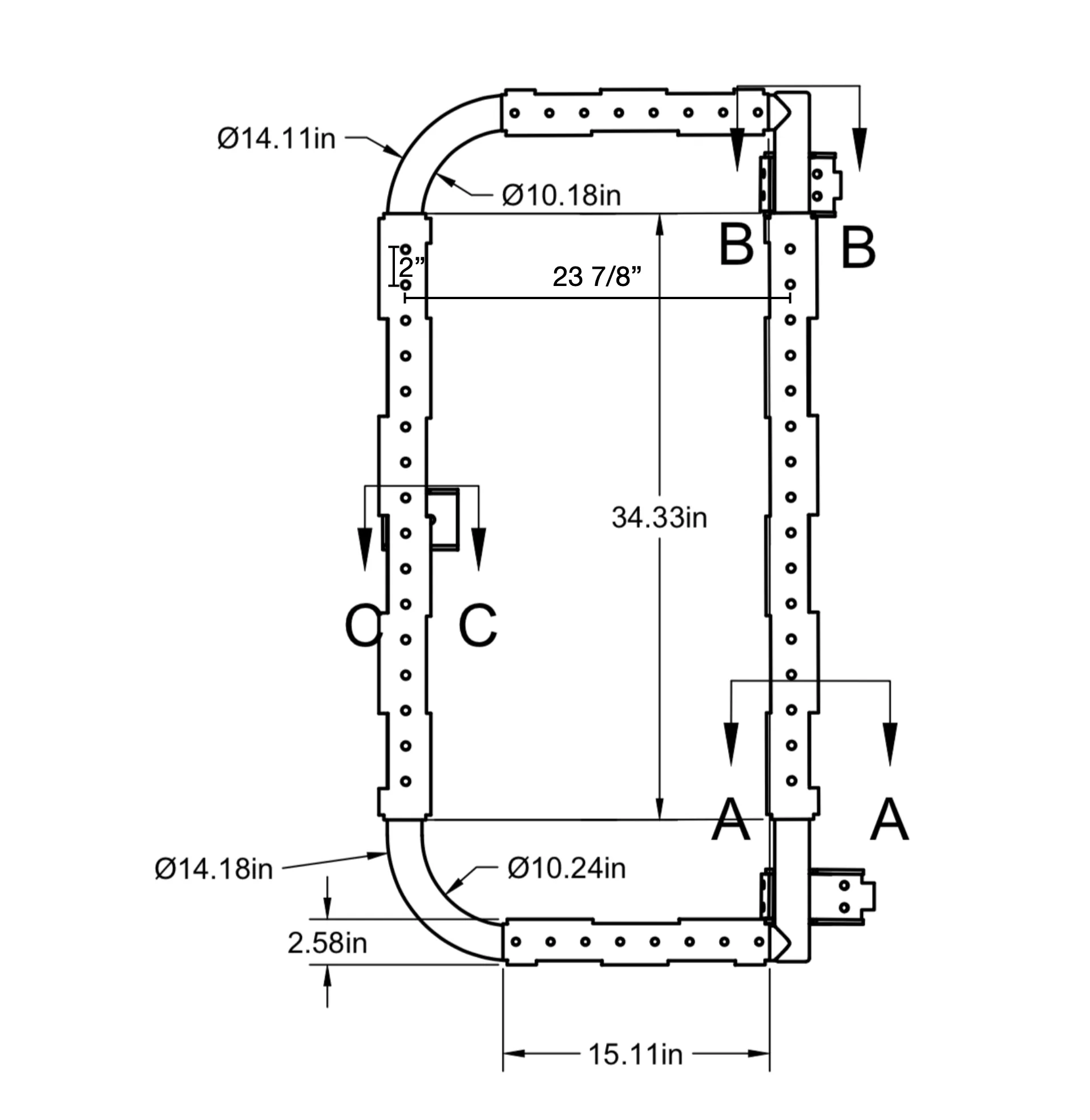B2 Bike Carrier for Sprinter VS30 (2019-Present) and Revel 2020 