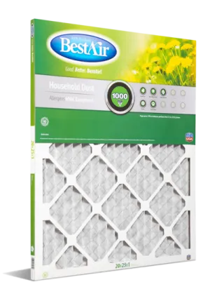 BestAir® B1-2025-8-12 Pleated Filter Merv 8