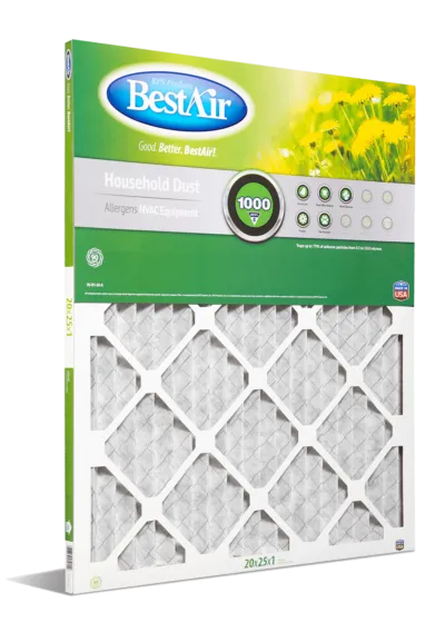BestAir® B1-2025-8-12 Pleated Filter Merv 8