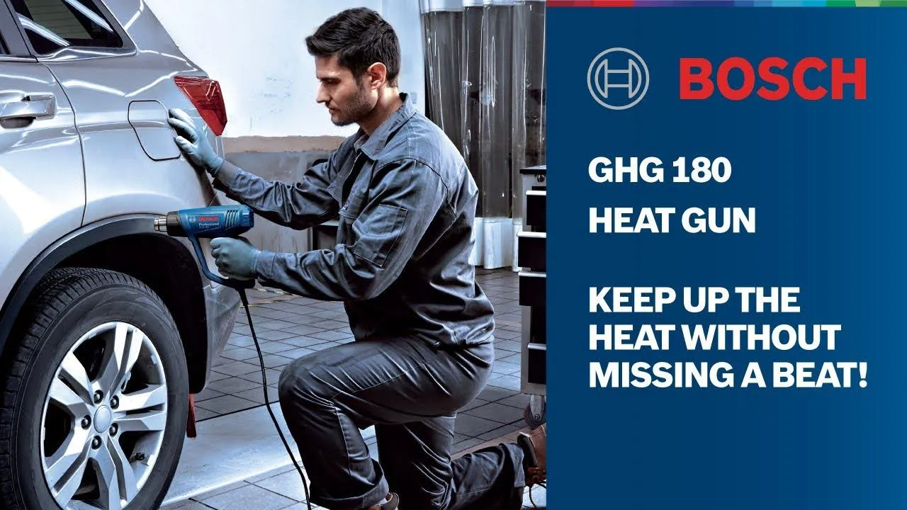 Bosch GHG 180 Professional Multi-Utility PVC Heat Gun (1800W)