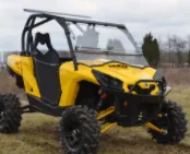 CAN-AM COMMANDER SCRATCH RESISTANT FLIP WINDSHIELD