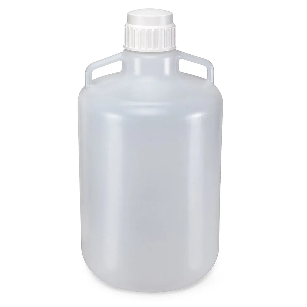 Carboy, Round with Handles, HDPE, 20 L
