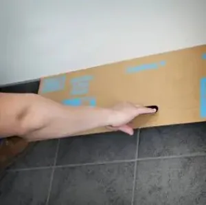 Cardboard Paint Spray Shield