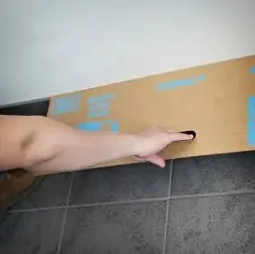 Cardboard Paint Spray Shield