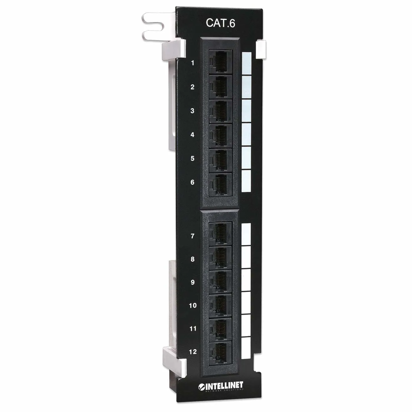 Cat6 Patch Panel 12-Port Utp-