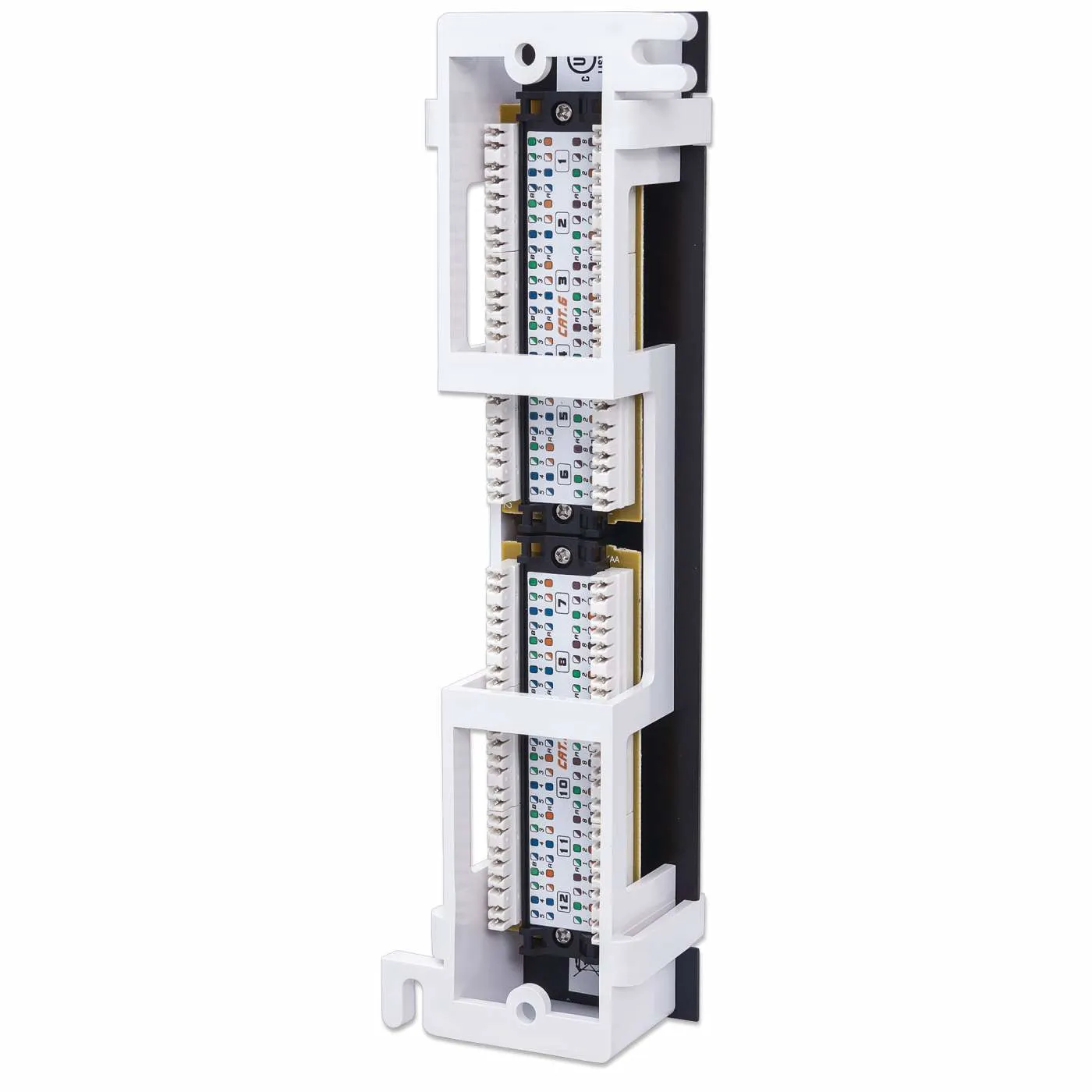 Cat6 Patch Panel 12-Port Utp-
