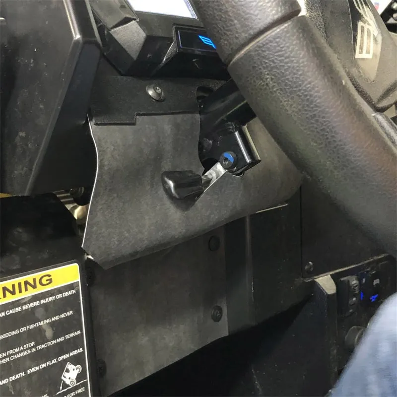 Design Engineering Floor Heat Shield - Heavy Duty Rubber - Black - Artic Cat Wildcat XX 2018-20