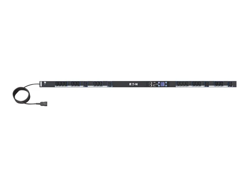 Eaton Epdu G3 Managed - Power Distribution Unit (Rack-Mountable) - Ethernet 10/100, Rs-232 - Input: Iec 60320 C20 16A -