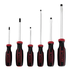 Heavy Duty Screwdrivers, 6 Piece Set