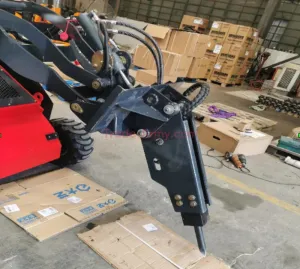 Hydraulic Breaker Attachment for Stand-up Skid Steers
