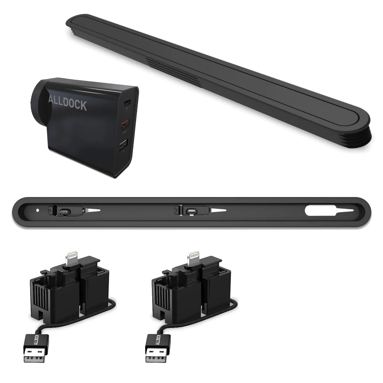INTEGRATE - Large - Triple Device - Black