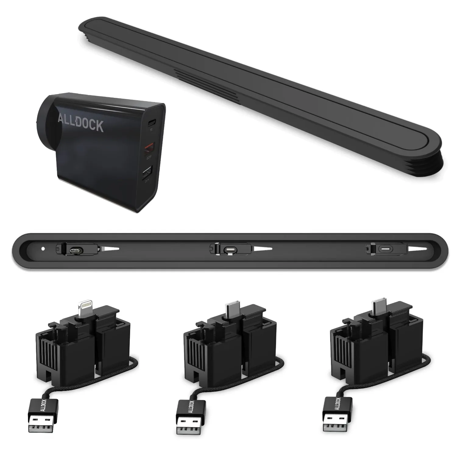 INTEGRATE - Large - Triple Device - Black