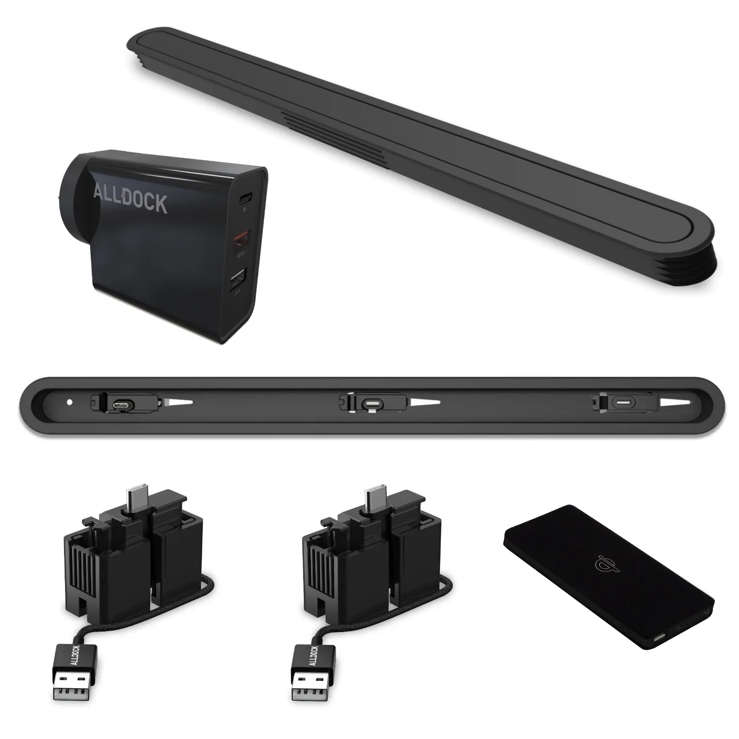 INTEGRATE - Large - Triple Device - Black