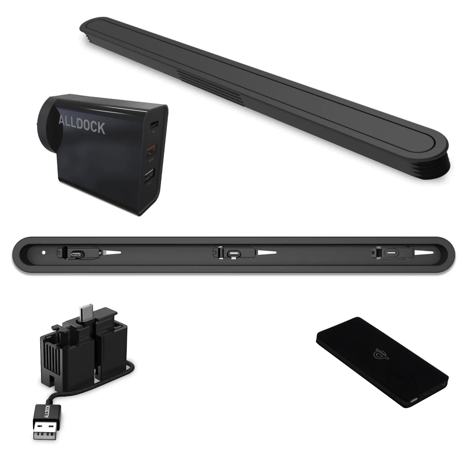 INTEGRATE - Large - Triple Device - Black