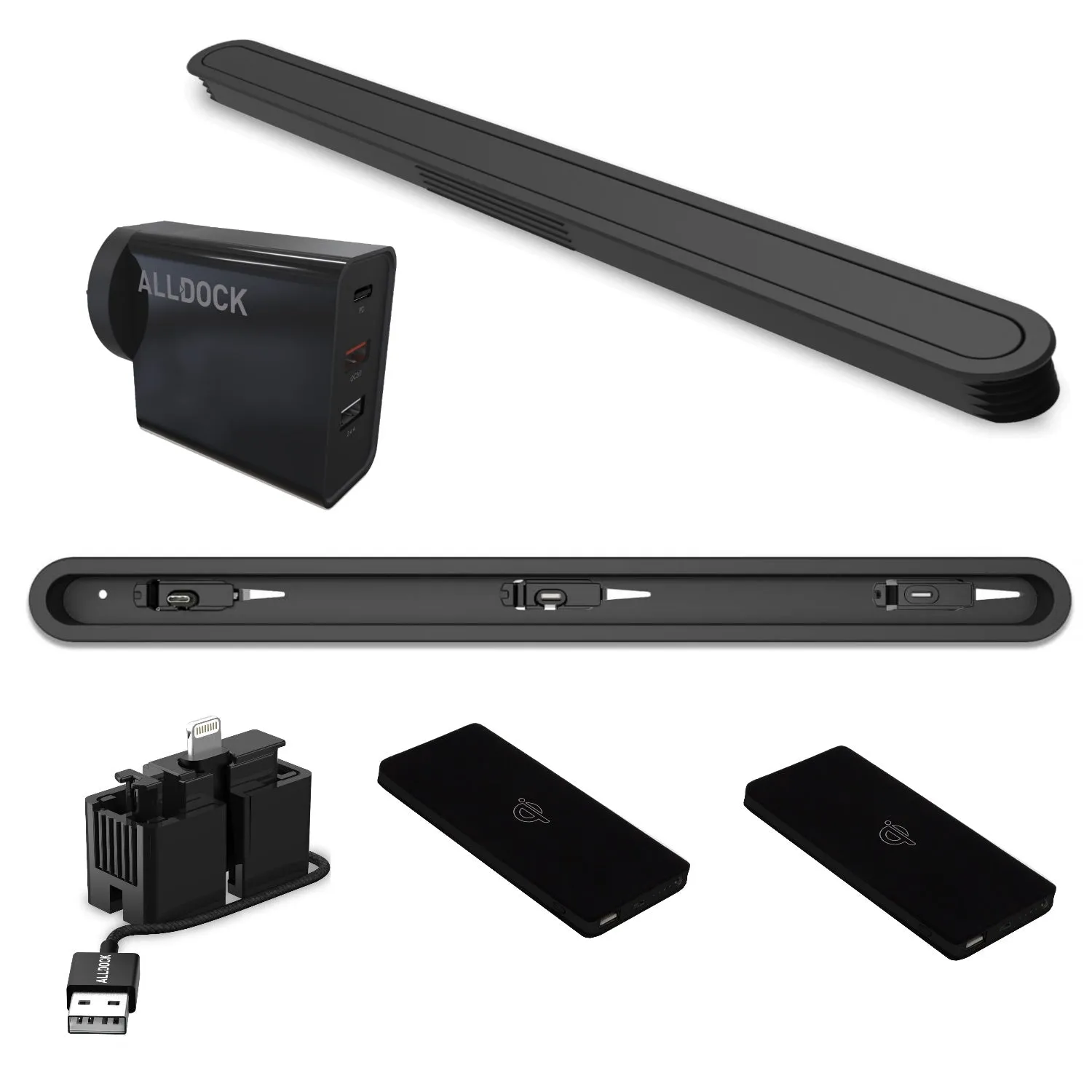 INTEGRATE - Large - Triple Device - Black