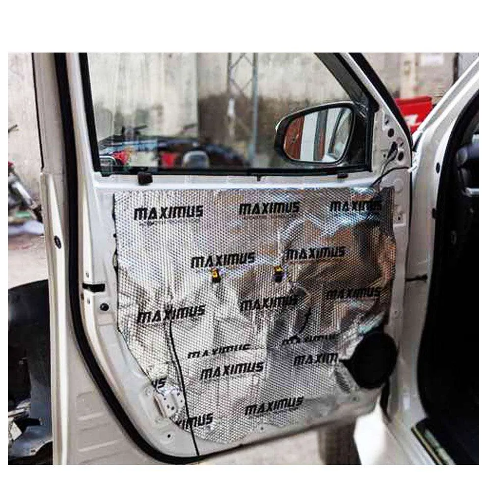 Maximus Sound Damping Deadening Sheet Premium Silver - Each - Noise Reduction | Vibration Reduction | Shock Proofing