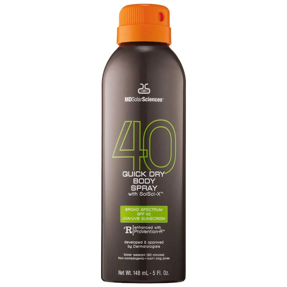 MDSolarSciences 2066001 Quick Dry Body Spray, 1 Bottle