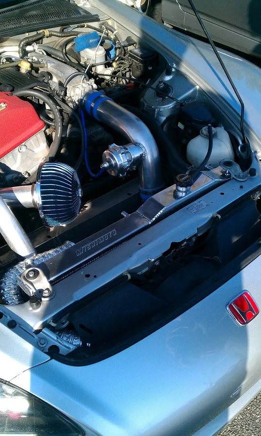 Mishimoto Honda S2000 Performance Aluminum Radiator, 2000-2009 - MMRAD-S2K-00