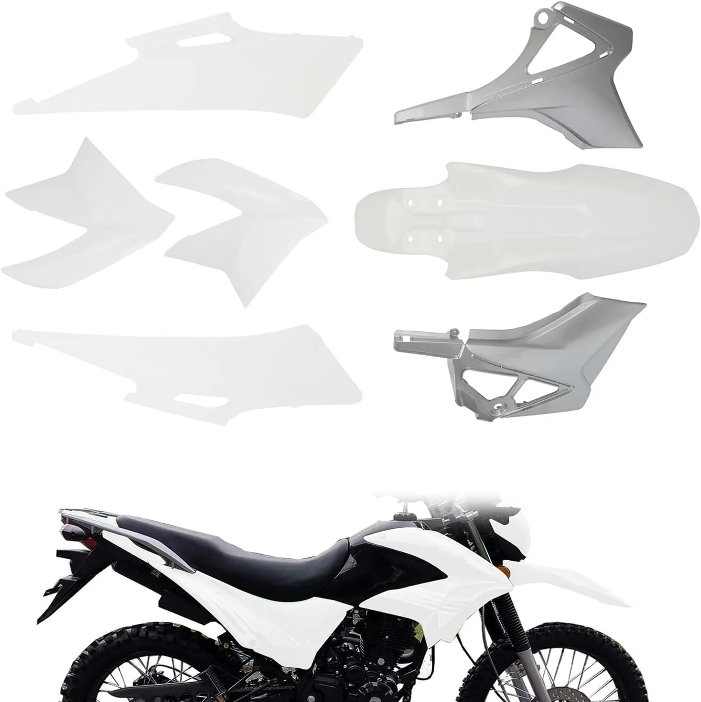 Motorcycle Plastic Parts For HAWK250