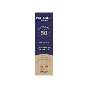 Parasol High Protection Longer Lasting Protection SPF50