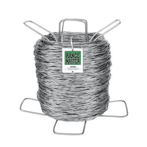 Range Master Barbless Wire 1320 Ft L, 12.5 Gauge, Zinc Coated