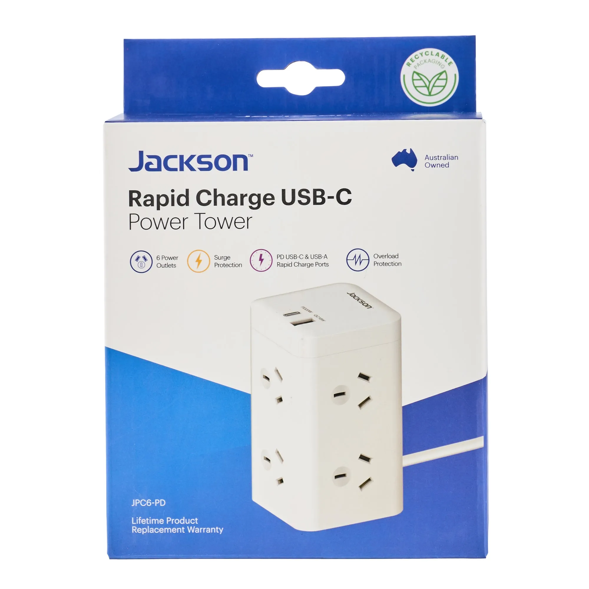 Rapid Charge USB-C Power Tower