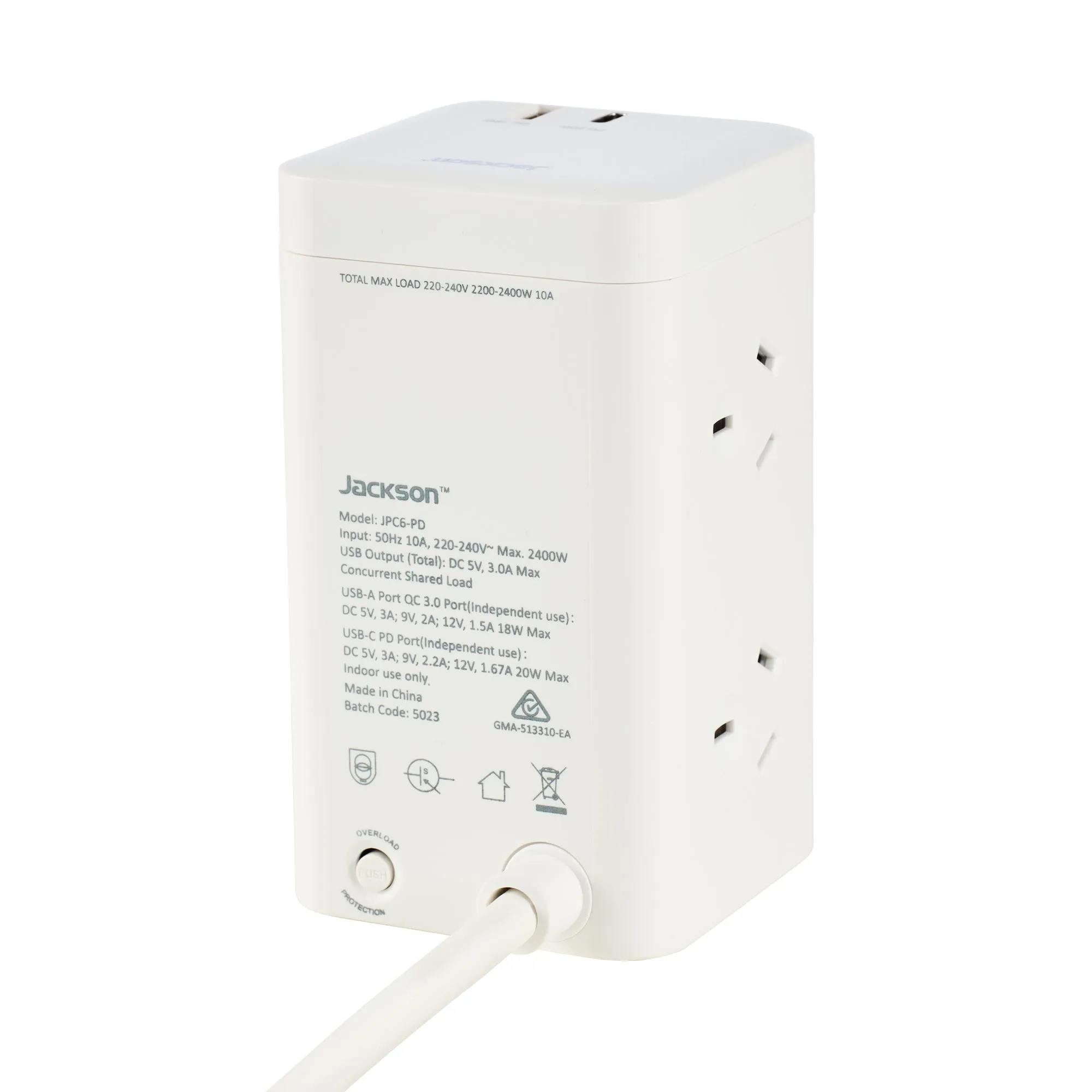 Rapid Charge USB-C Power Tower
