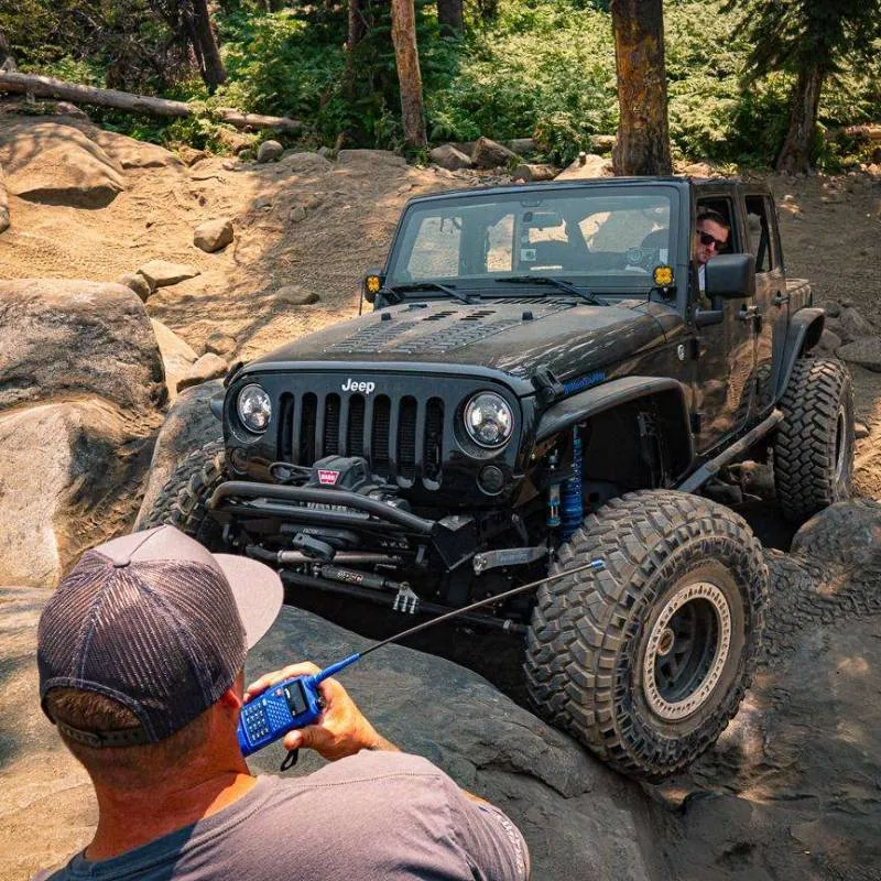 Rugged Radios "Go Further Bundle" for V3 & RH5R Handheld Radios - Long Range Antenna, XL Battery, & USB Charging Cable