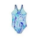 Speedo Girls Print Strappy OnePiece SwimSuit
